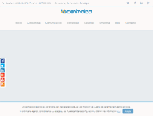 Tablet Screenshot of centraliza.com
